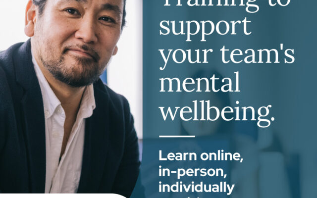 Training to support your team's mental wellbeing - The Working Mind